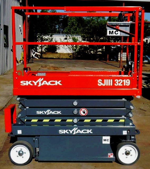 Used 19 foot electric scissor lifts for sale, best price, man lift