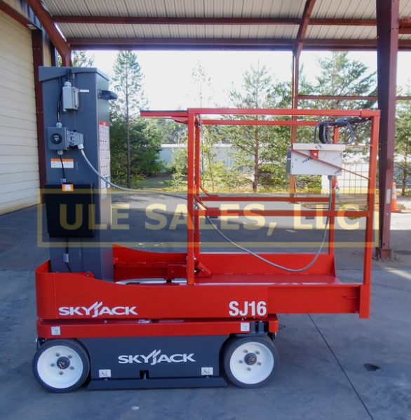2021 Skyjack SJ 16 electric mast lift, 16 foot scissor lift for sale,, brand new 2 year full